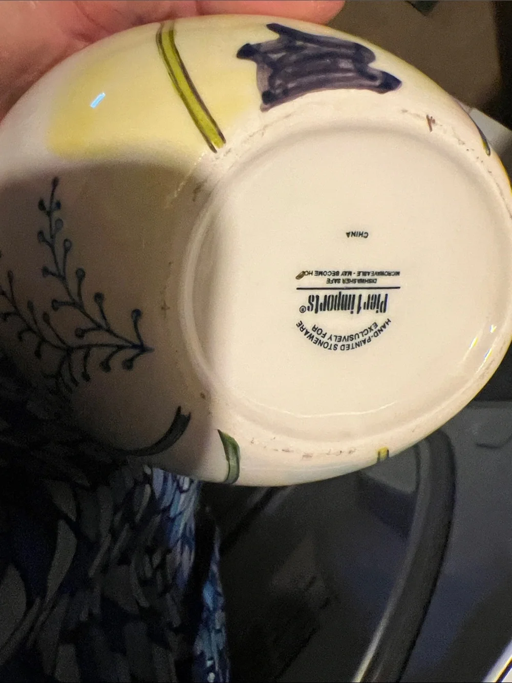 Vintage Hand-Painted Ceramic Swan Creamer with Floral Motif